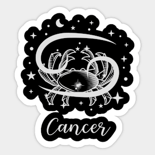 Zodiac Cancer Symbol and sign Sticker